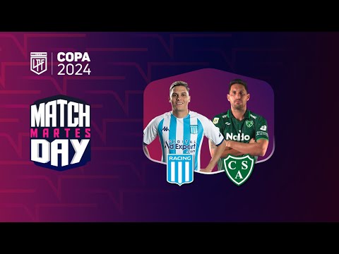 Matchday EN VIVO Racing Vs Sarmiento Fecha 9 Copa De La Liga 2024