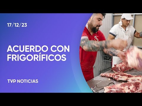 Acuerdo por 5 cortes parrilleros para las fiestas