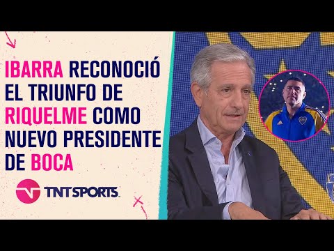 Andrés #Ibarra reconoció el triunfo de Juan Román #Riquelme como nuevo presidente de #Boca