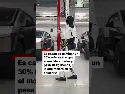 Así es la nueva versión de #optimus, el robot humanoide de #tesla