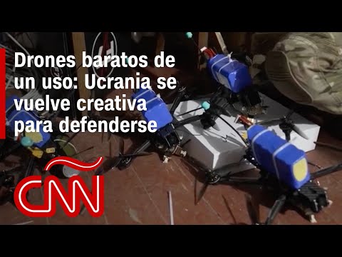 Así funcionan los drones baratos que usa Ucrania para defenderse en la guerra contra Rusia
