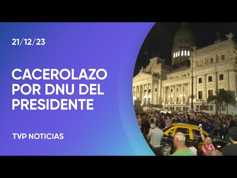 ContinÃºa en el Congreso la protesta contra Milei