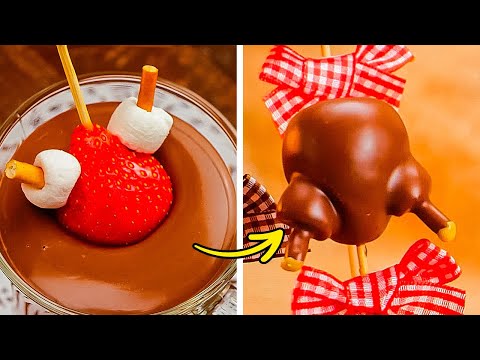 Dulces de Último Minuto para Navidad y Recetas Fáciles de Postres 🍫🍓