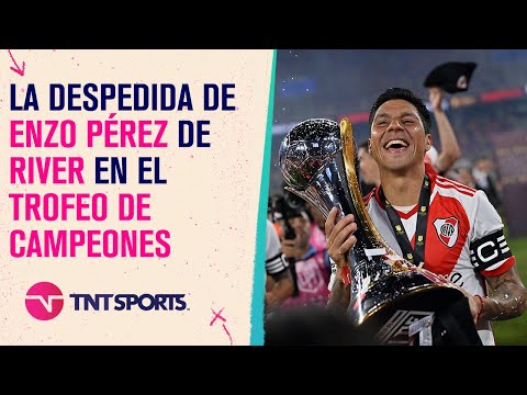 ¡El adiós del símbolo del #Millonario! El último partido de Enzo #Perez con la camiseta de #River