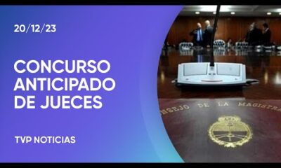 El Consejo de la Magistratura aprobÃ³ los concursos anticipados