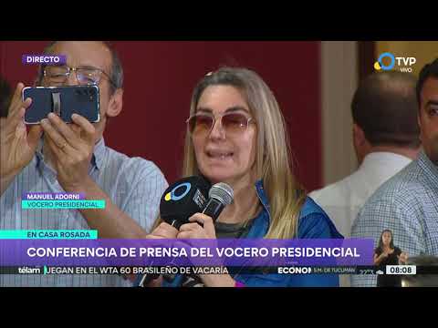 El vocero presidencial aseguró que «las paritarias serán libres»