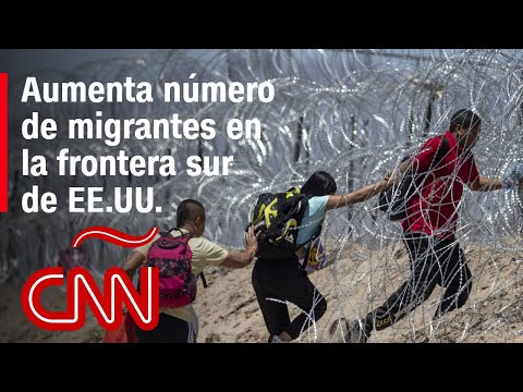Experto analiza el reciente aumento de migrantes en la frontera sur de EE.UU. Experto analiza el reciente aumento de migrantes en la frontera sur de EE.UU.