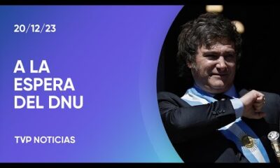 Javier Milei presentarÃ¡ su decreto de necesidad y urgencia este miÃ©rcoles