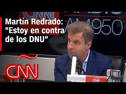 Martín Redrado: Estoy en contra de los decretos de necesidad y urgencia Martín Redrado: Estoy en contra de los decretos de necesidad y urgencia