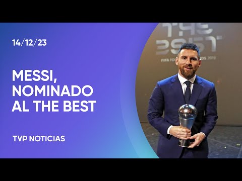 Messi, entre los finalistas para el premio The Best Messi, entre los finalistas para el premio The Best
