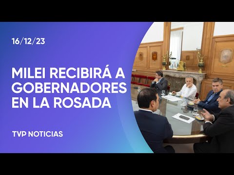Milei se reÃºne con los gobernadores