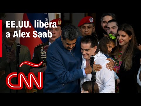 Nicolás Maduro recibe a Alex Saab tras ser liberado por EE.UU.