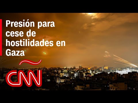 Presión internacional para cese de hostilidades en Gaza