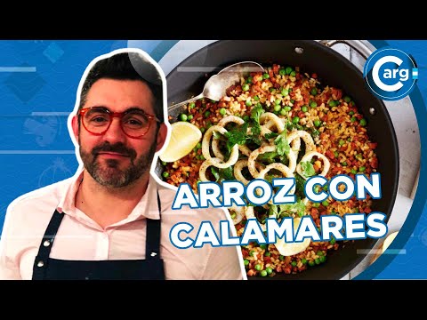 RECETA DE ARROZ CON CALAMARES Y CHORIZO RECETA DE ARROZ CON CALAMARES Y CHORIZO