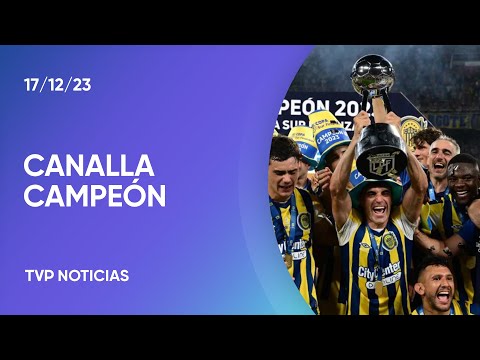 Rosario Central campeón de la Copa de la Liga Rosario Central campeón de la Copa de la Liga