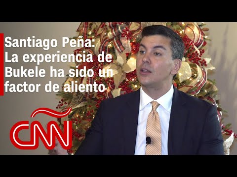 Santiago Peña, presidente de Paraguay: Bukele es hoy una figura que ha ganado preponderancia