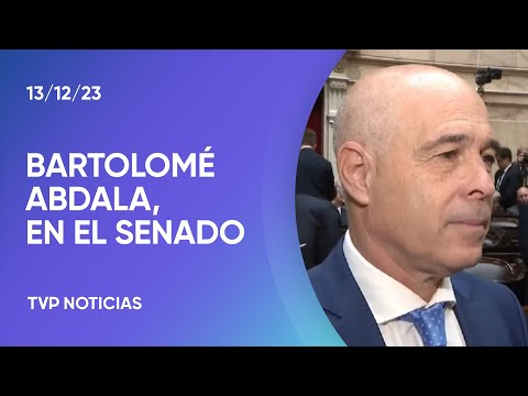 Senado: Abdala fue elegido Presidente provisional Senado: Abdala fue elegido Presidente provisional