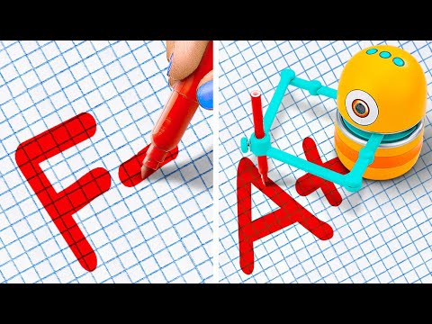 Trucos de Dibujo VS Gadgets || Ideas Creativas DIY para la Escuela