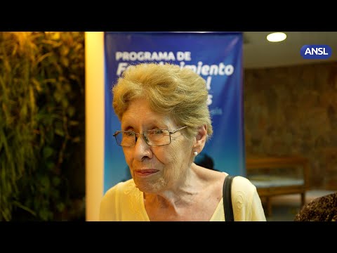 Ana Armellini Presidenta Club de Abuelos Villa Mercedes