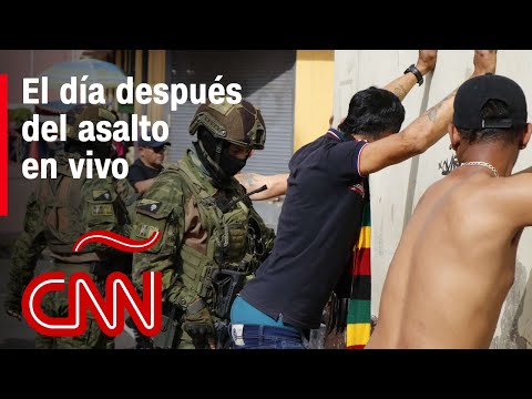 Así fue el día después en Ecuador tras el asalto en vivo Así fue el día después en Ecuador tras el asalto en vivo