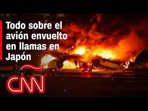 Avión en llamas: lo que se sabe del trágico choque en el aeropuerto de Japón tras el terremoto Avión en llamas: lo que se sabe del trágico choque en el aeropuerto de Japón tras el terremoto