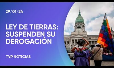 DNU: la justicia suspendiÃ³ la derogaciÃ³n de la Ley de Tierras