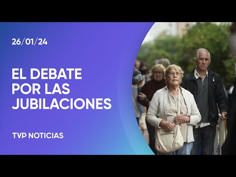 El debate por las jubilaciones: movilidad, FGS y Ley Ãmnibus