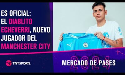 El Diablito ECHEVERRI es nuevo jugador del Manchester City | Racing se refuerza en defensa