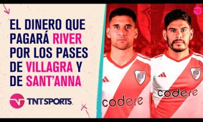 El dinero que pagará River por Rodrigo Villagra y Agustín Sant’Anna, los nuevos refuerzos