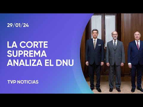 El Gobierno recurre a la Corte Suprema por el capÃ­tulo laboral de la ley Bases