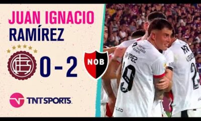 El gol de Juan Ignacio Ramírez para el segundo de #Newell’s ante Lanús