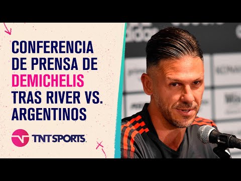 EN VIVO: Martín Demichelis habla en conferencia de prensa tras River vs. Argentinos EN VIVO: Martín Demichelis habla en conferencia de prensa tras River vs. Argentinos