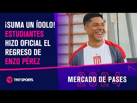 #Estudiantes hizo oficial la llegada de #EnzoPérez 🔙 ¿El pase del verano?