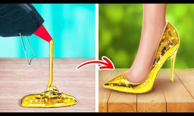 Fáciles Hacks DIY para Pies 🔥 🌟Dale un Toque Dorado a tus Pies