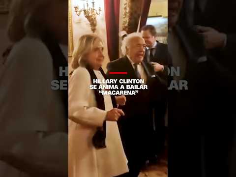 Hillary #Clinton se anima a bailar “Macarena” en #España Hillary #Clinton se anima a bailar “Macarena” en #España