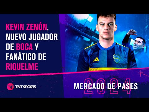 Kevin Zenón a Boca: su mejor gol y la dedicatoria a Riquelme Kevin Zenón a Boca: su mejor gol y la dedicatoria a Riquelme