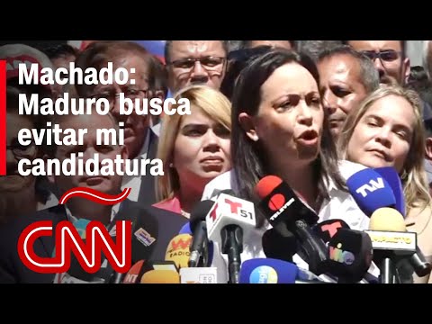 La conferencia de Maria Corina Machado tras su inhabilitación en Venezuela