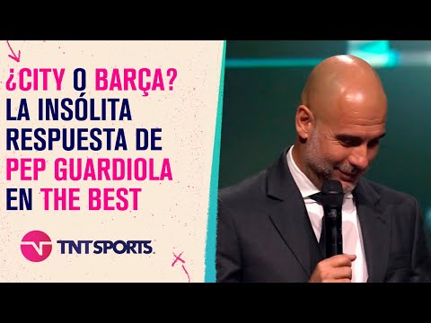 La INSÓLITA respuesta de Pep Guardiola ante la pregunta ¿City o Barcelona en los premios #TheBest La INSÓLITA respuesta de Pep Guardiola ante la pregunta ¿City o Barcelona en los premios #TheBest