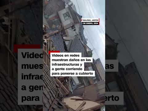 Las imágenes más impactantes del #terremoto de 7,5 que sacudió el oeste de #japon