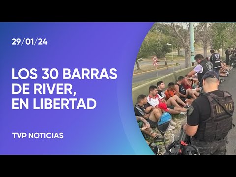 Liberaron a los barras tras ser indagados