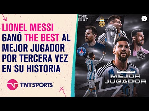 Lionel MESSI es el THE BEST al mejor jugador de la temporada por tercera vez en su historia Lionel MESSI es el THE BEST al mejor jugador de la temporada por tercera vez en su historia