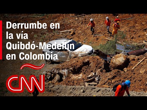 Lo que sabemos del derrumbe en la vía Quibdó-Medellín en Colombia