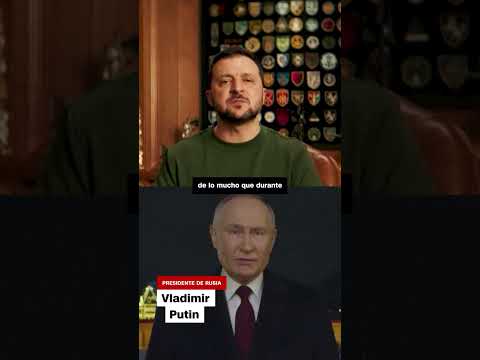 Los discursos de año nuevo de Putin y Zelensky Los discursos de año nuevo de Putin y Zelensky