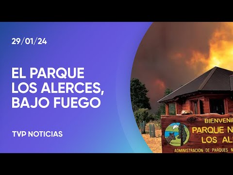 Los incendios en el Parque Nacional Los Alerces ya consumiÃ³ mÃ¡s de mil hectÃ¡reas