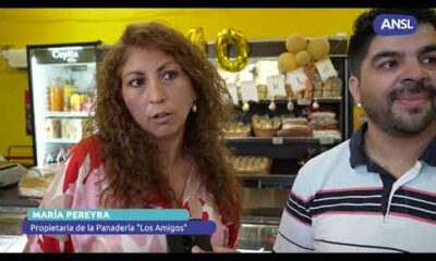 María Pereyra, Adrián Rosales Propietaria de la Panadería Los Amigos