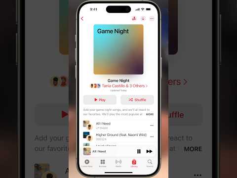 Nuevas funciones en Apple Music en iOS17.3 #Shorts Nuevas funciones en Apple Music en iOS17.3 #Shorts