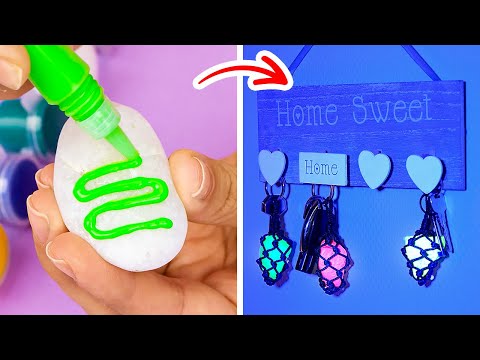 Pintura Creativa en Rocas & Ideas Únicas de Manualidades DIY 🎨✨ Pintura Creativa en Rocas & Ideas Únicas de Manualidades DIY 🎨✨