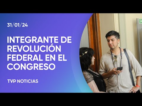 Polémica por la presencia de Leonardo Sosa en el Congreso Polémica por la presencia de Leonardo Sosa en el Congreso