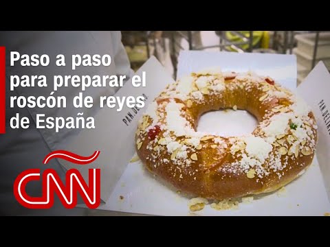 Receta: aprende a preparar el roscón de reyes español junto a un experto maestro pastelero