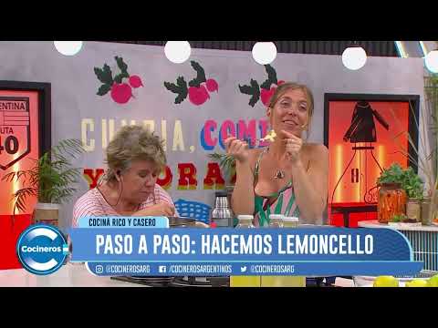 RECETA DE LEMOCELLO CASERO RECETA DE LEMOCELLO CASERO